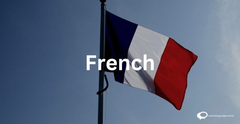 Creative visual guide with illustrations showcasing steps to learn French independently. Engaging graphics represent the self-learning process, providing a visually appealing roadmap for mastering the French language