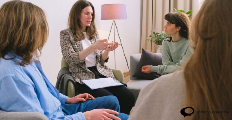 "People engaging in networking and socializing at an event - Networking and socializing for success"