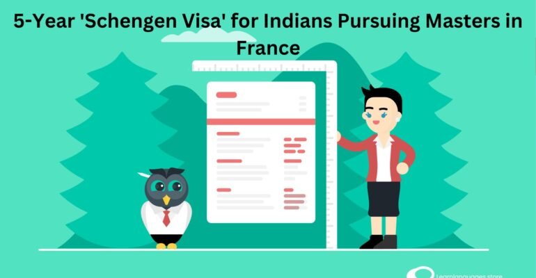 "Explore the 5-Year Schengen Visa option for Indian students pursuing Masters in France. Discover the application process, eligibility criteria, and advantages of this extended visa facilitating seamless travel within the Schengen Zone."