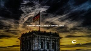 german verbs come in second place