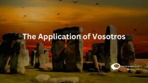 The Application of Vosotros