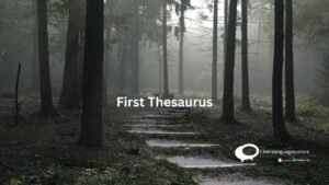 First Thesaurus