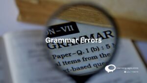 Grammar Errors