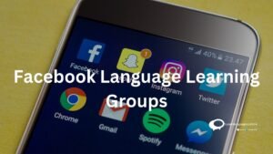 Facebook language learning group