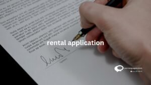 rental application