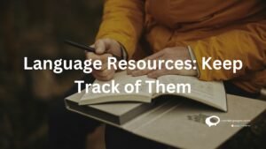 language Resources : Keep Track of Them