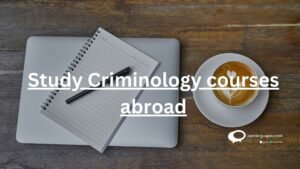 Study Criminology courses abroad