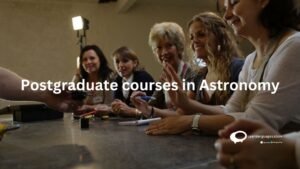 postgraduate courses in Astronomy
