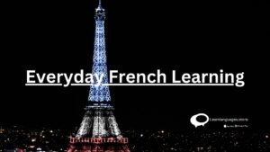Everyday French Learning