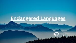 Endangered language