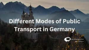 different modes of public transport in germany