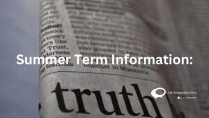 summer term information