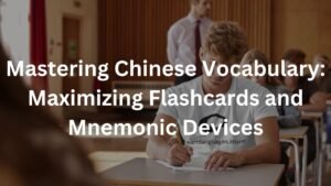 Mastering Chinese Vocabulary: Maximizing Flashcards and Mnemonic Devices
