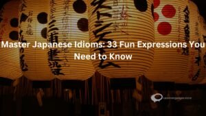 Japanese expressions with meanings